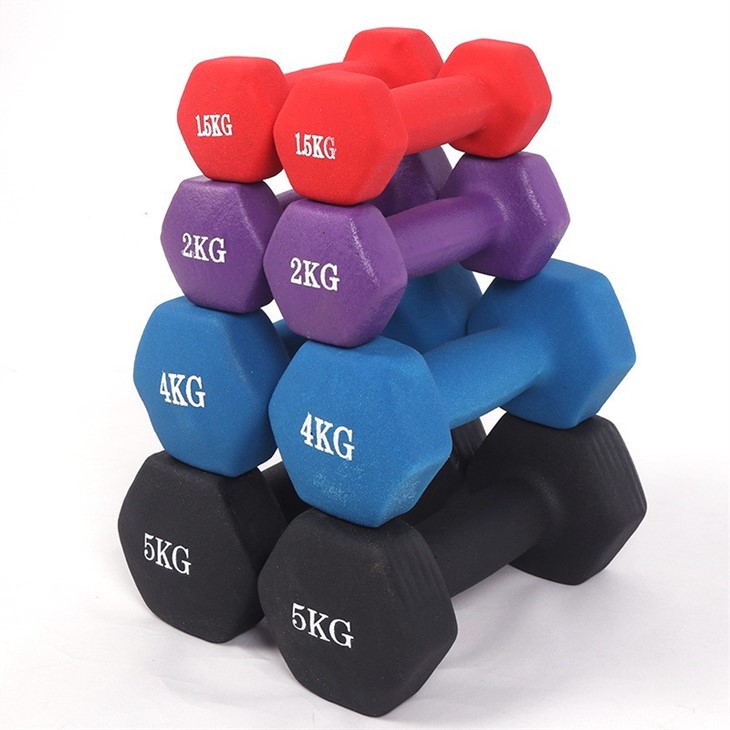 Viny Small Dumbbells Colors Dumbbells Set best